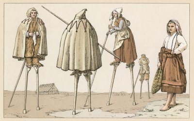 Costume de France - French School