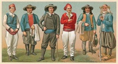 Costume français - French School
