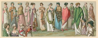 Costume français XVIIIe-XIXe siècle - French School