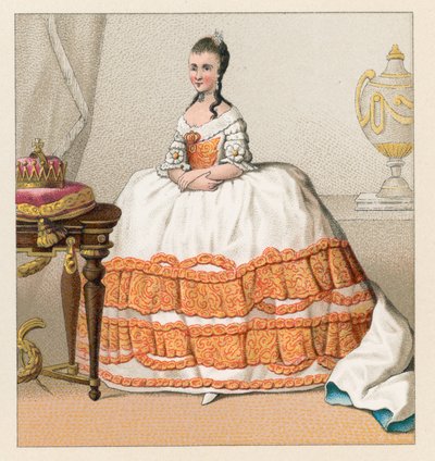 Costume français du XVIIIe siècle - French School
