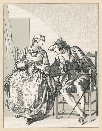 Costume français du XVIIIe siècle - French School