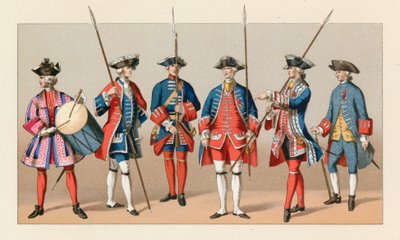 Costume français du XVIIIe siècle - French School