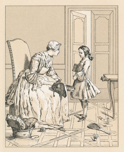 Costume français du XVIIIe siècle - French School