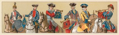 Costume du XVIIIe siècle en France - French School