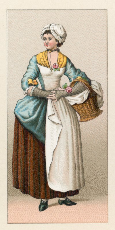 Costume du XVIIIe siècle en France - French School