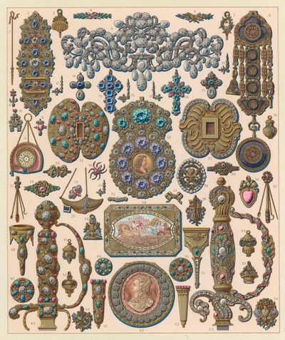 Costume français du XVIIIe siècle - French School