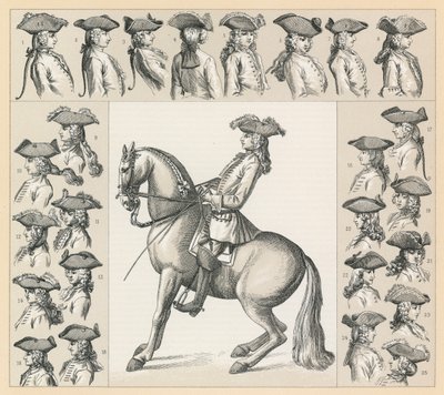Costume français du XVIIIe siècle - French School