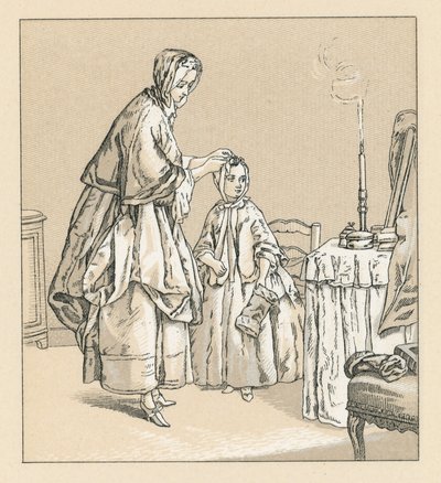 Costume français XVIIIe siècle - French School