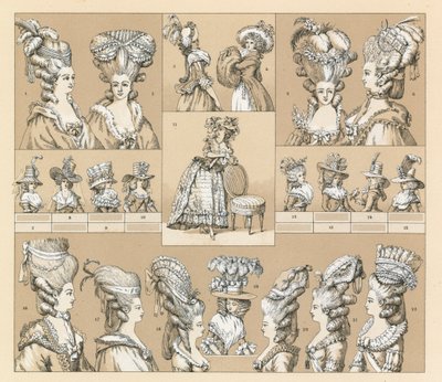 Costume français du XVIIIe siècle - French School