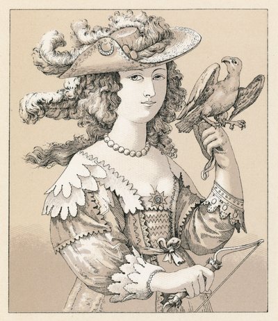 Costume de France XVIIe siècle - French School
