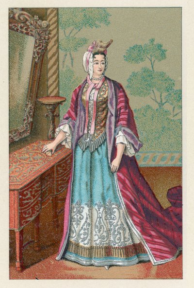 Costume de France XVIIe siècle - French School