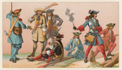 Costume français du XVIIe siècle - French School