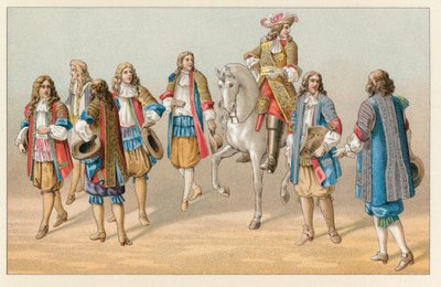 Costume français du XVIIe siècle - French School