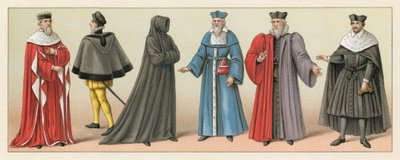 Costume du XVIe siècle en France - French School
