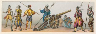 Costume du XVIe siècle en France - French School