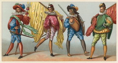 Costume du XVIe siècle en France - French School