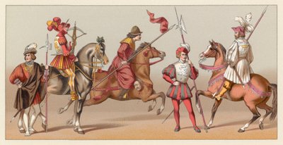 Costume français du XVIe siècle - French School