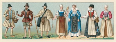 Costume du XVIe siècle en France - French School