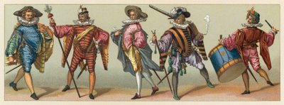 Costume français du XVIe siècle - French School