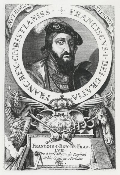 François Ier de France (gravure) - French School