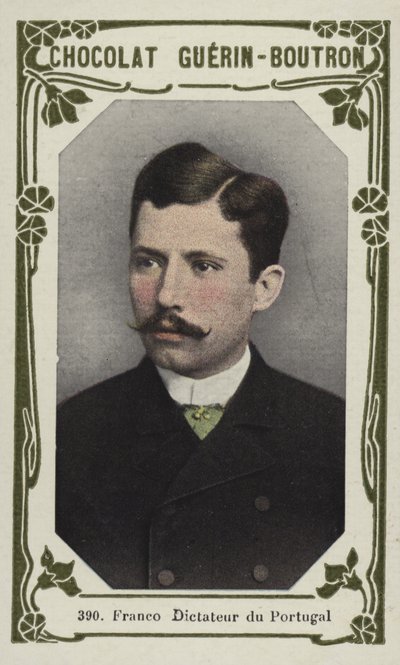 Franco, dictateur du Portugal - French School