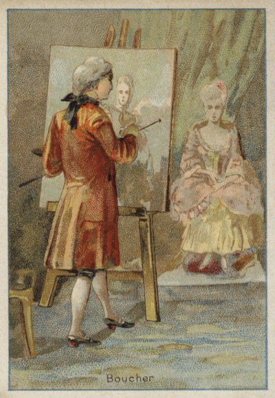 François Boucher, peintre français - French School