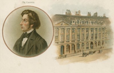 Frédéric Chopin, compositeur et pianiste virtuose polonais - French School