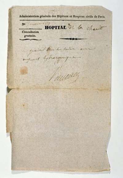 Ordonnance gratuite de l