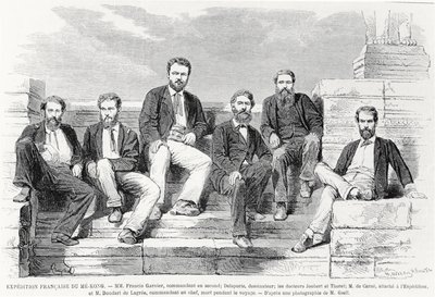 Expédition française au Mékong, 1868 - French School