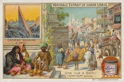 Extrait de viande français (Bouillon), Inde - French School