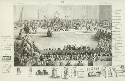 Assemblée nationale française sous le règne de Louis XVI - French School