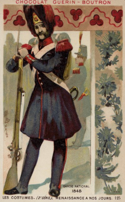 Garde national français, 1848 - French School