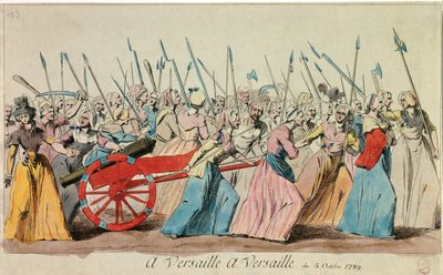 Révolution française : La marche des femmes à Versailles le 5 octobre - French School