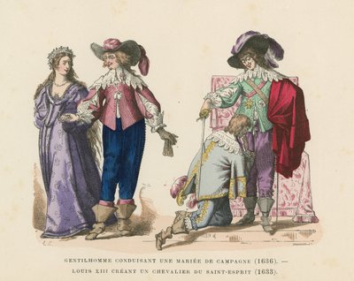 Costume français, XVIIe siècle - French School