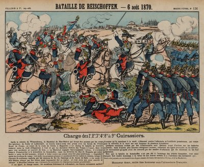 Cuirassiers français chargeant l