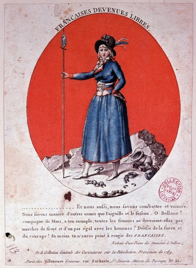 Les Français sont devenus libres en 1789 - gravure, Carnavalet. - French School