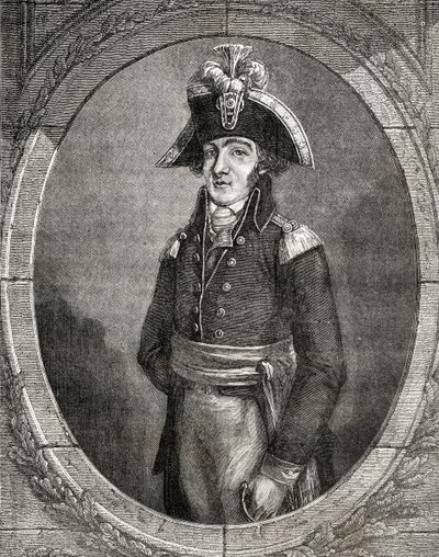 Révolutionnaire français François Henriot (1761-1794) - French School