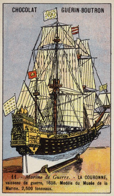 Navire de guerre français Couronne - French School