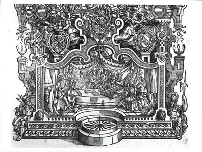 Frontispice des Messes par Roland de Lassus (1532-94), 1589 - French School