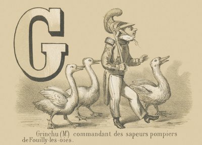 Grinchu (M.) commandant des pompiers de Fouilly-les-Oies - French School