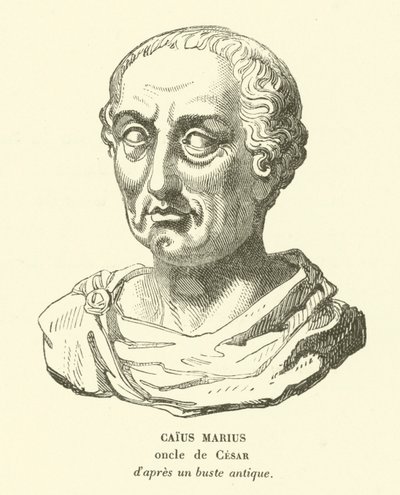 Caius Marius, oncle de Jules César - French School