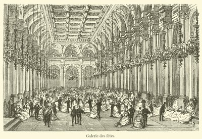 Galerie des fêtes - French School
