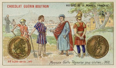 Monnaie gallo-romaine du règne de Julien, 362 - French School