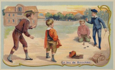 Jeu de quilles - French School