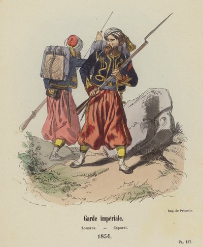 Garde impériale, Zouaves, Caporal - French School