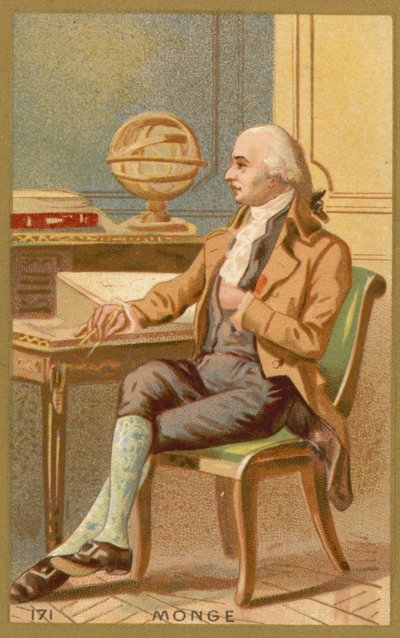 Gaspard Monge, mathématicien français - French School