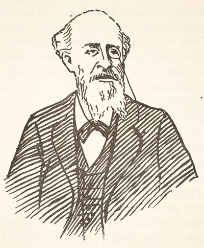Gaston Paris, copie par Boris Mestchersky, illustration de Histoire de la Nation Française, Sciences, Volumes I & II, par Gabriel Hanotaux, 1924 - French School