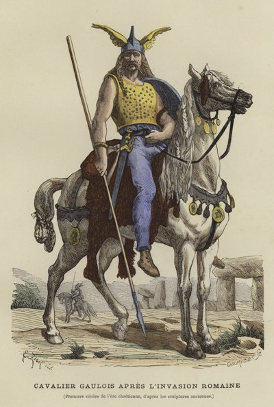 Cavalier gaulois après l