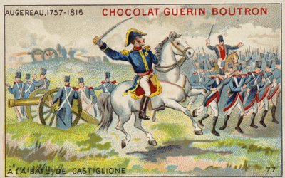 Le général Augereau à la bataille de Castiglione - French School