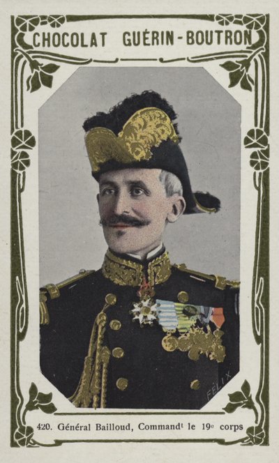 Général Bailloud, Commandant le 19e corps - French School